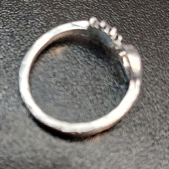 Sterling silver ring size 6 Sun and Moon - Picture 3 of 4